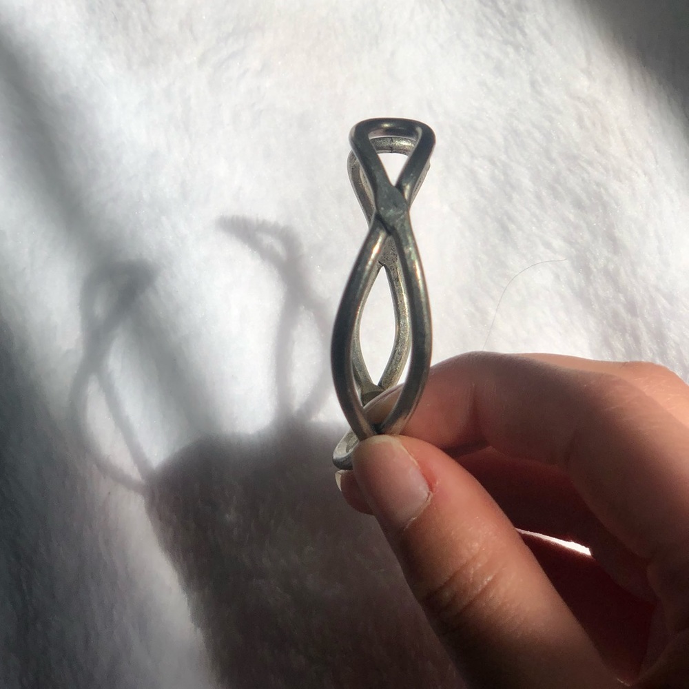 AMERICAN EAGLE Silver Bangle - Picture 3 of 3